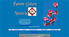 Desktop Screenshot of farongreennursery.com